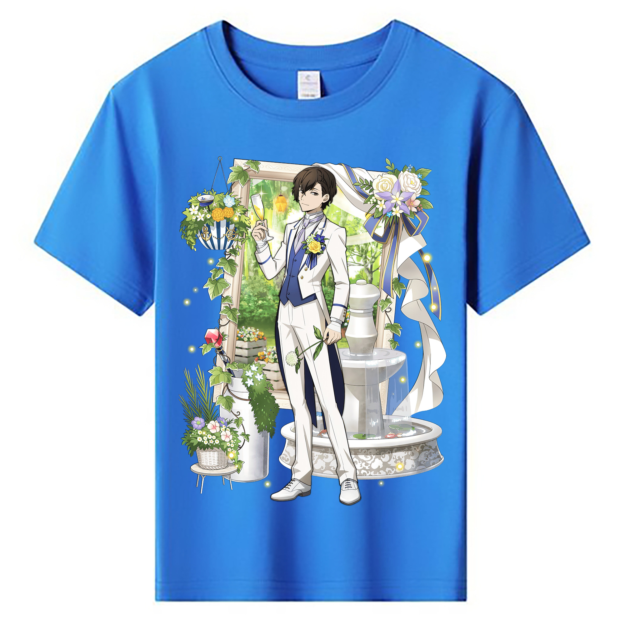 （画像用） 文豪ストレイドッグス Bungo Stray Dogs 綿100％キッズTシャツ（フロントプリント）